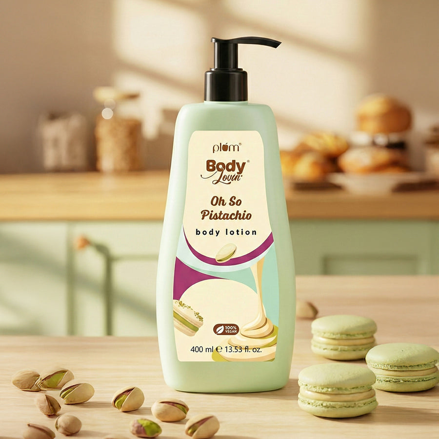 Plum Goodness Oh So Pistachio Body Lotion by Plum BodyLovin' -400ml