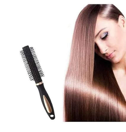 1 Piece Round Rolling Curling Effect Comb Hair Brush
