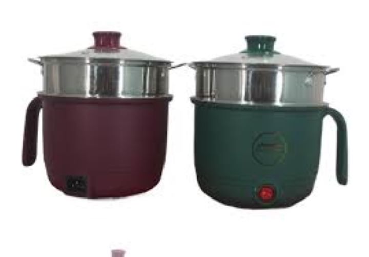 Electromax Stainless Steel Steamer Cooking Pot Portable Sticky Hot Pot