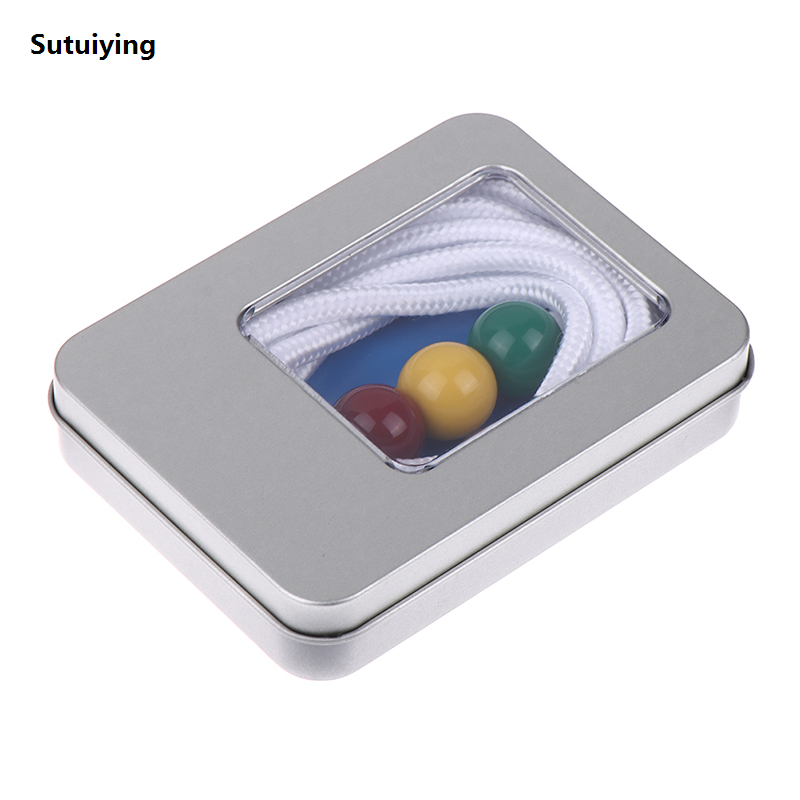 Sutuiying 1Pc Sport Eye Sight Trein Glossy Drie Kralen Brock String New style Vision Convergentie Insufficiency Training Tool