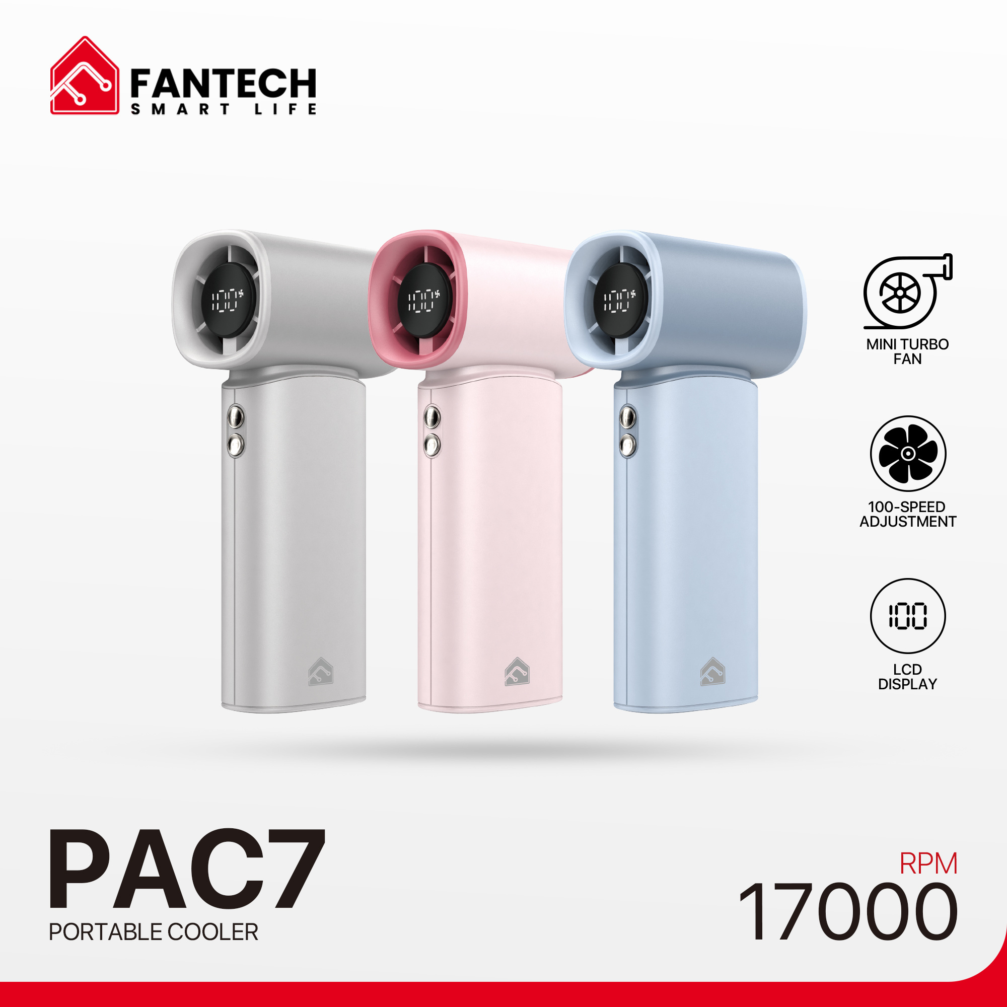 FANTECH PAC7 PORTABE COOLER