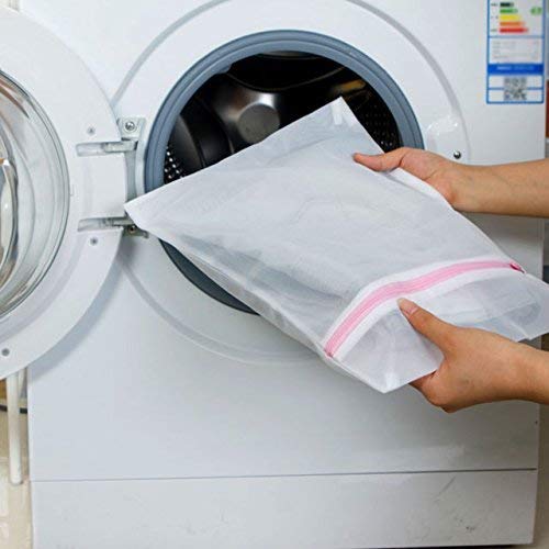 Fine Mesh Lingerie Washing Bags for Delicate Clothes, Reusable Laundry Bags, Set of 3