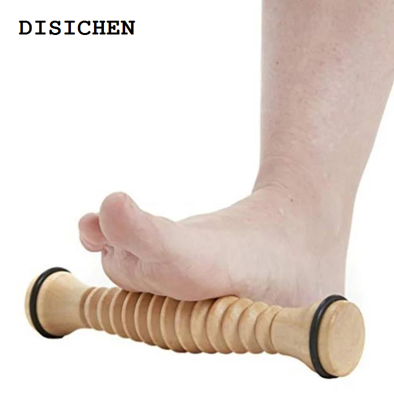 DISICHEN Affordable Wood Foot Massage Roller for Plantar Fasciitis Relief Deep Tissue Massage Tool Stress Relief Foot Massage Rpller Relieve Stress