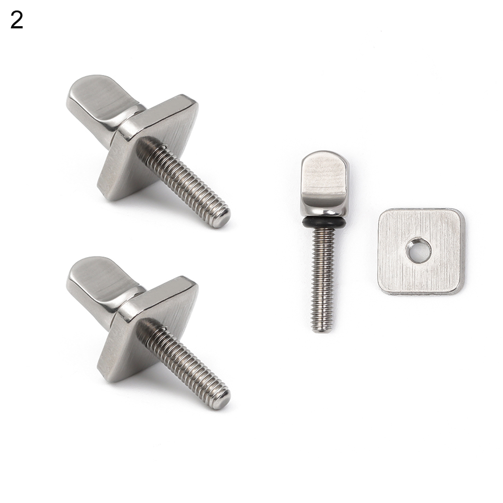 1/2pcs New Multi Tool Parts Surfboard Fin Screw Fins Plate Replacement Stainless Steel Boat Accessories