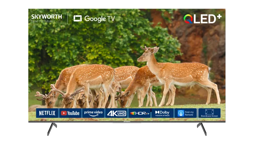 SKYWORTH 55Q6500G QLED 4K/UHD Google Smart Television-55" (55 INCH)