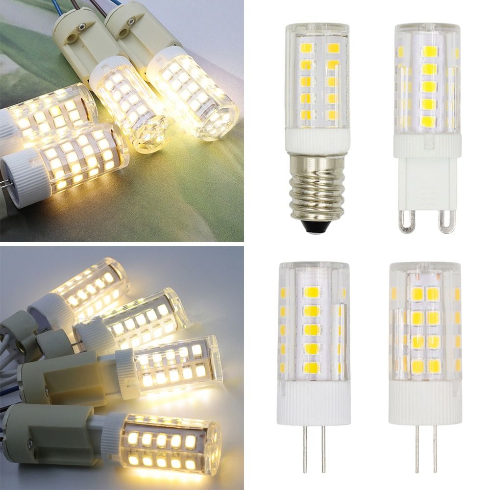 5W 7W G4 G9 E14 Double Color Temperature Chandelier Candle LED Corn Bulb No Flicker Corn Bulb