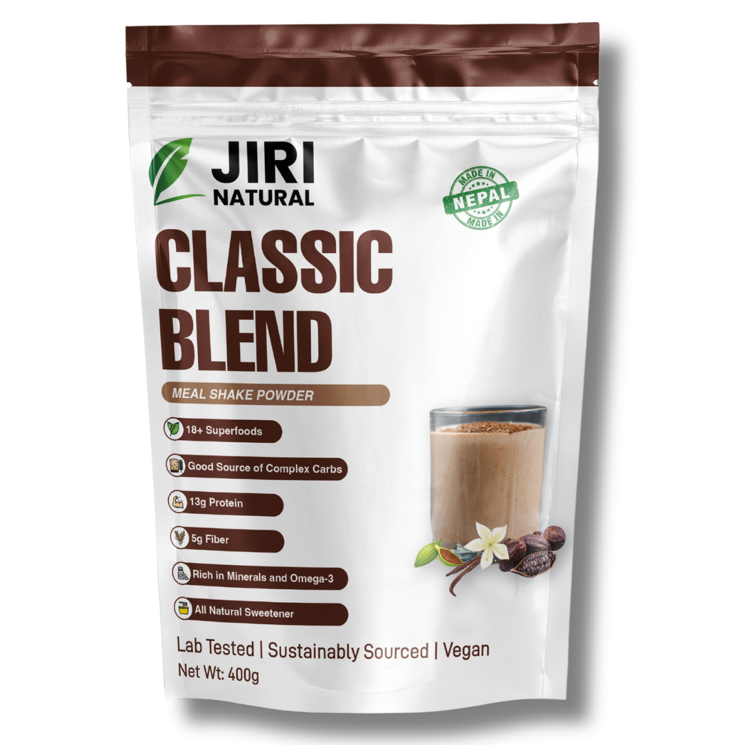 JIRI NUTRITION CLASSIC BLEND MEAL SHAKE POWDER - VANILLA, 400G