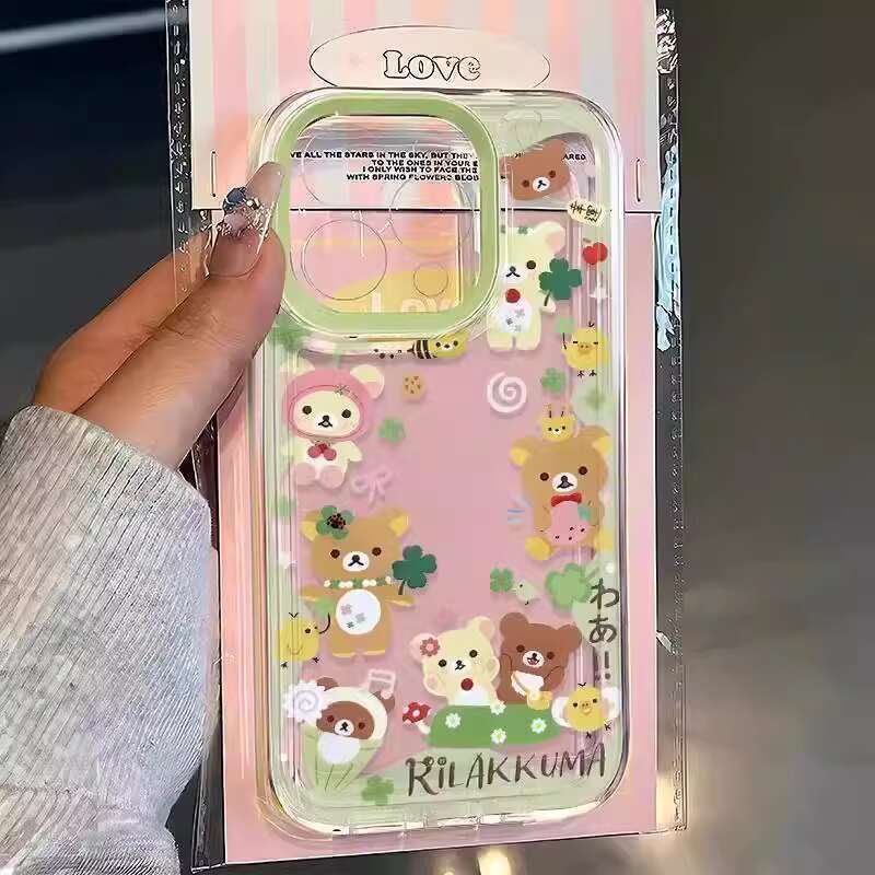 Chef Easy Bear Suitable iPhone 16 Promax Phone Case Apple 15/13/14/12/11 Huawei Mate70 New Vivos 20 Xiaomi 15 Oppo Redmi K80 iQOO HONOR 80