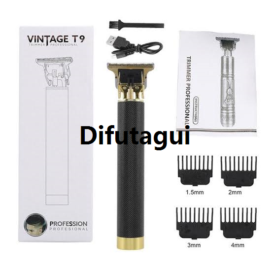 Difutagui New style Rechargeable Vintage T9 Hair Trimmer 【2025 Version】 - Beard and Hair trimmer professional