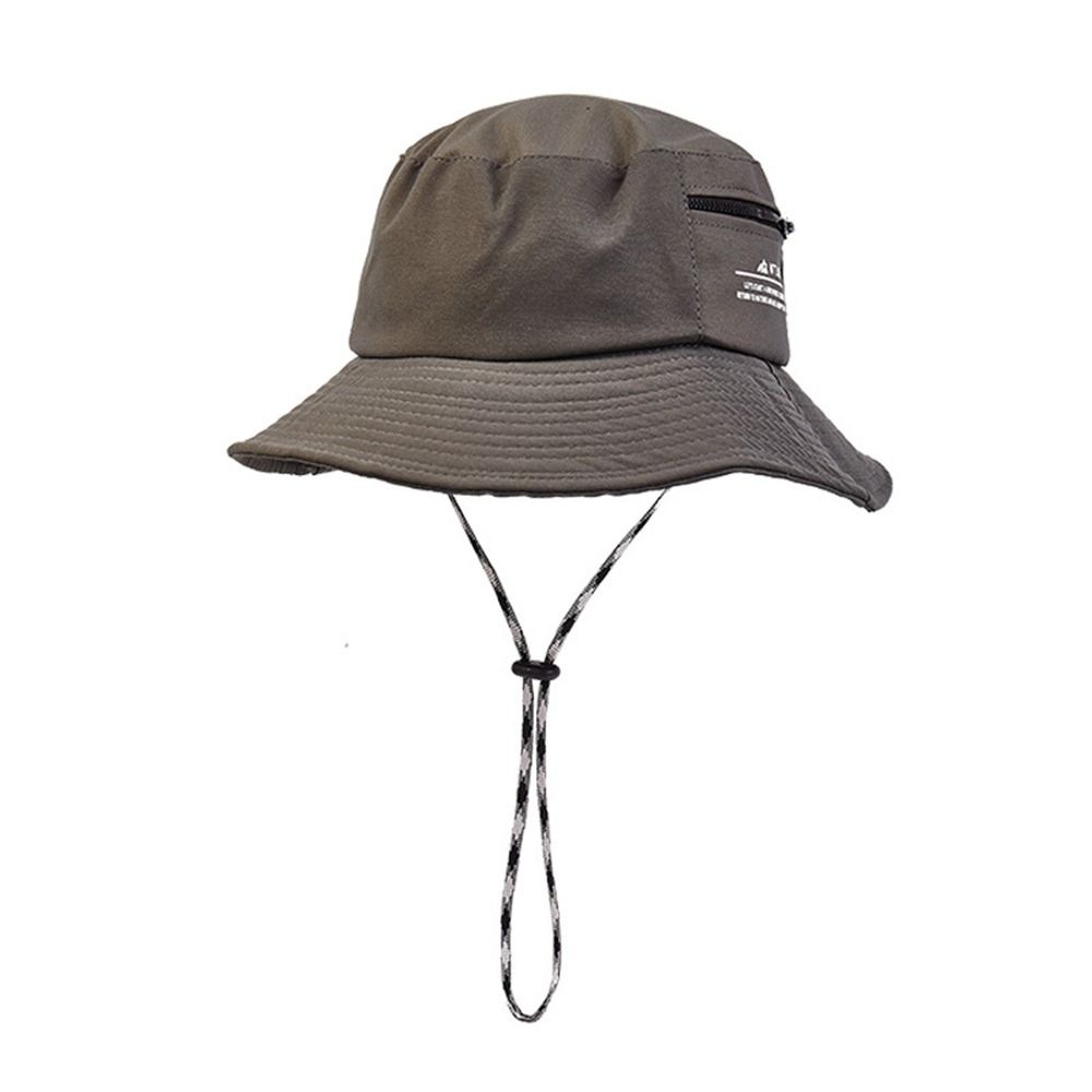 New Wide Brim Bucket Hat Anti-UV Foldable Fisherman Hat Quick Dry Large Size Sunscreen Hat Outdoor