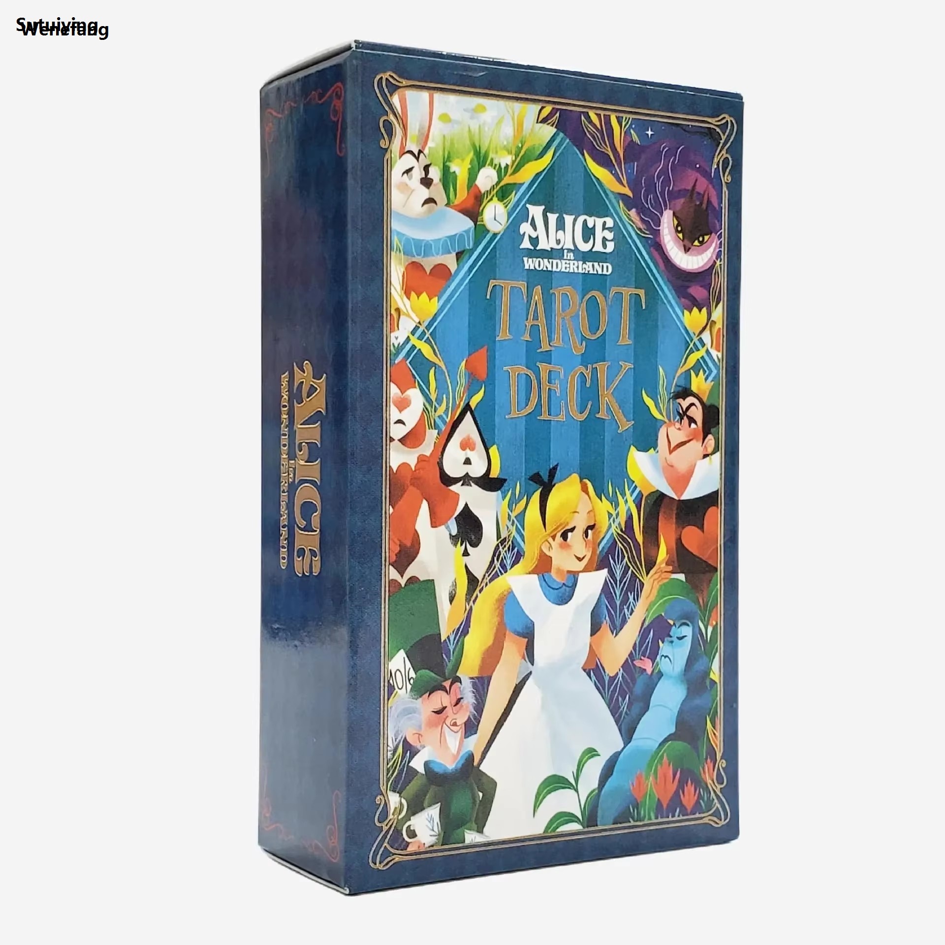 Wenefang Sutuiying Fast Ship The Witch Tarot Cards Alice In Wonderland Tarot 2025 New Deck New English Tarot Board Games Home Family Entertainment Games