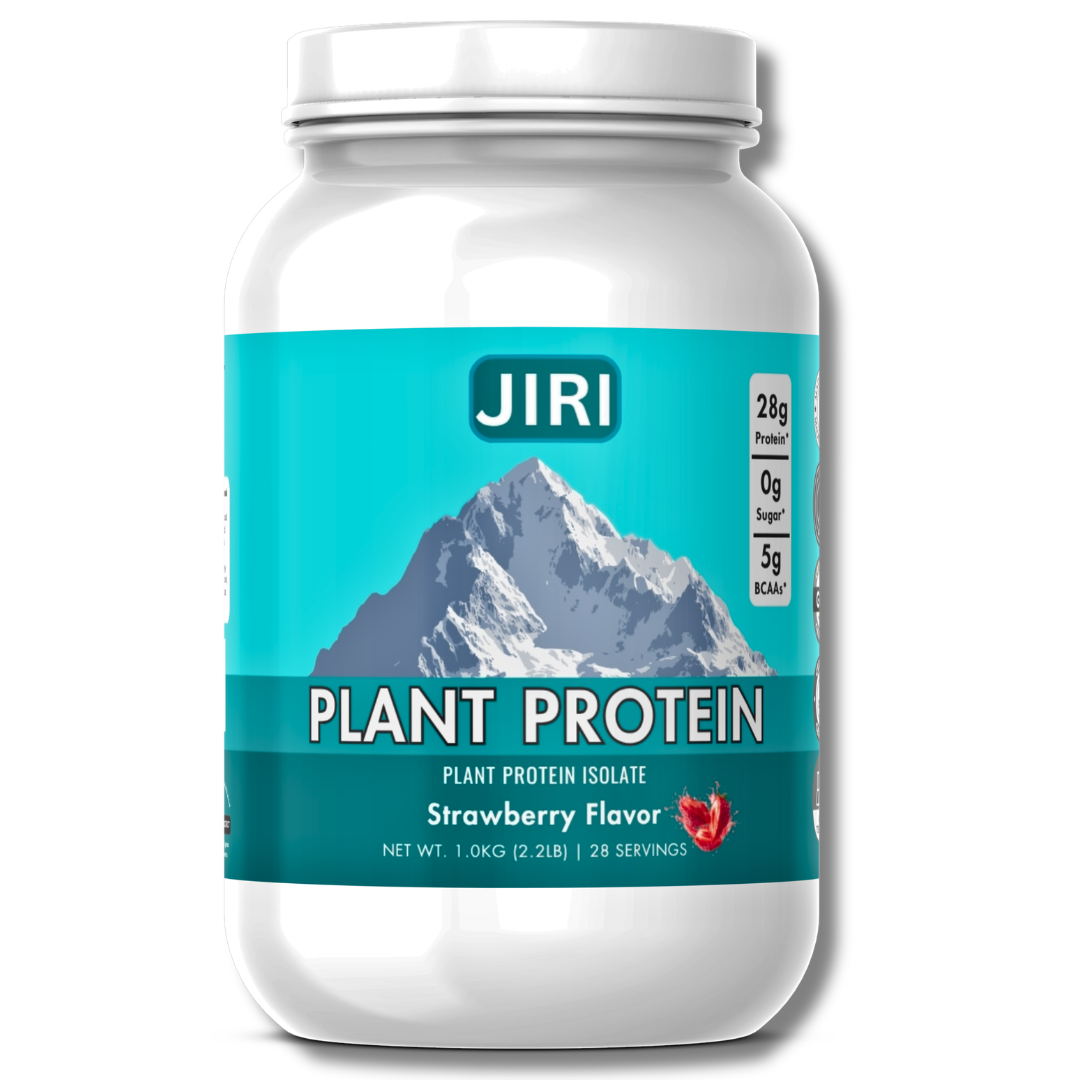 Jiri Nutrition Zero Sugar Plant Protein 1KG - Vanilla Flavor