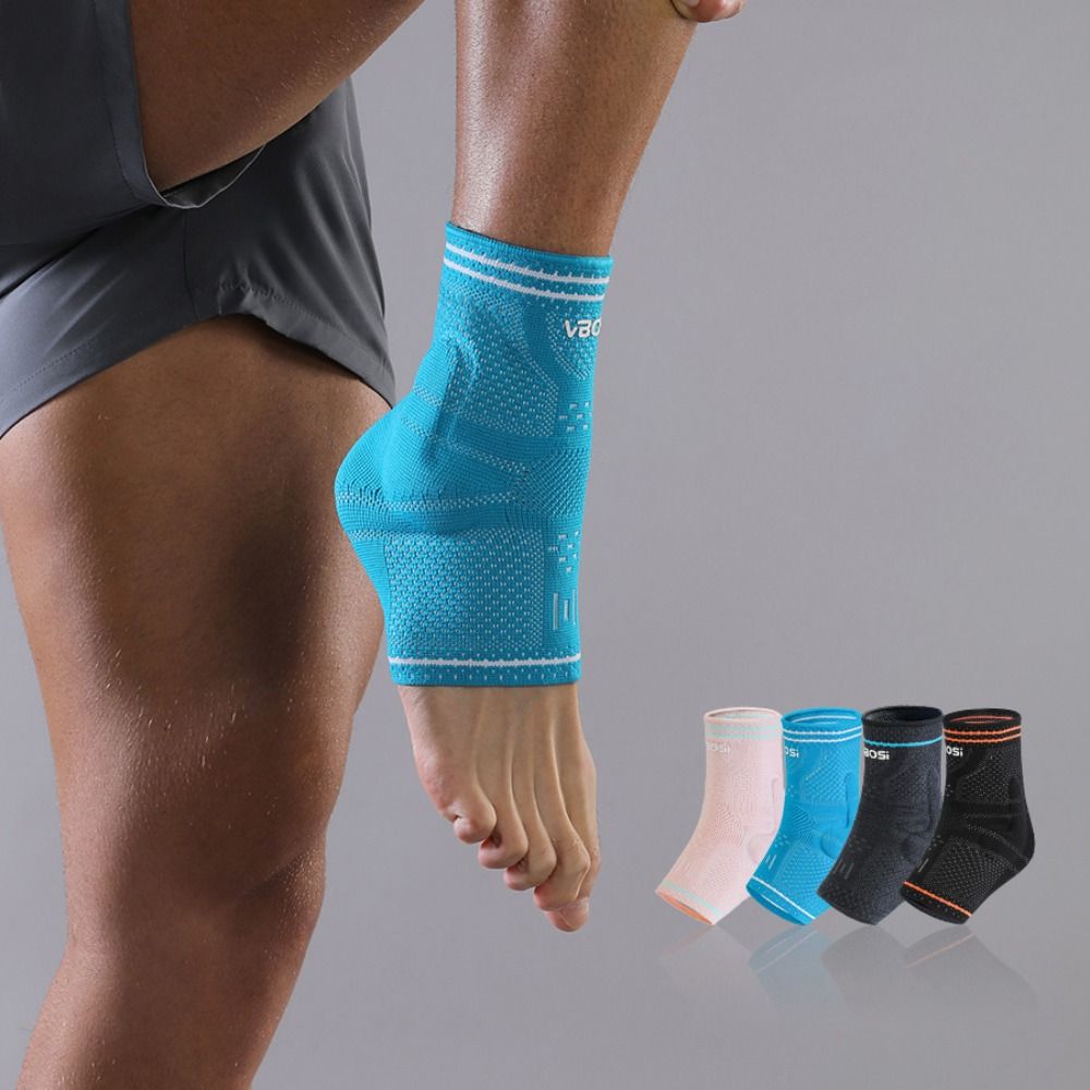Durable Nylon Ankle Brace 3D Compression Breathable Ankle Support Sleeve Elastic Ankle Protector Ankle Protective