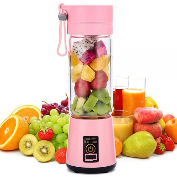 Rechargeable Household Portable Mini Fruit Juicer Extractor With Mobile Charging
