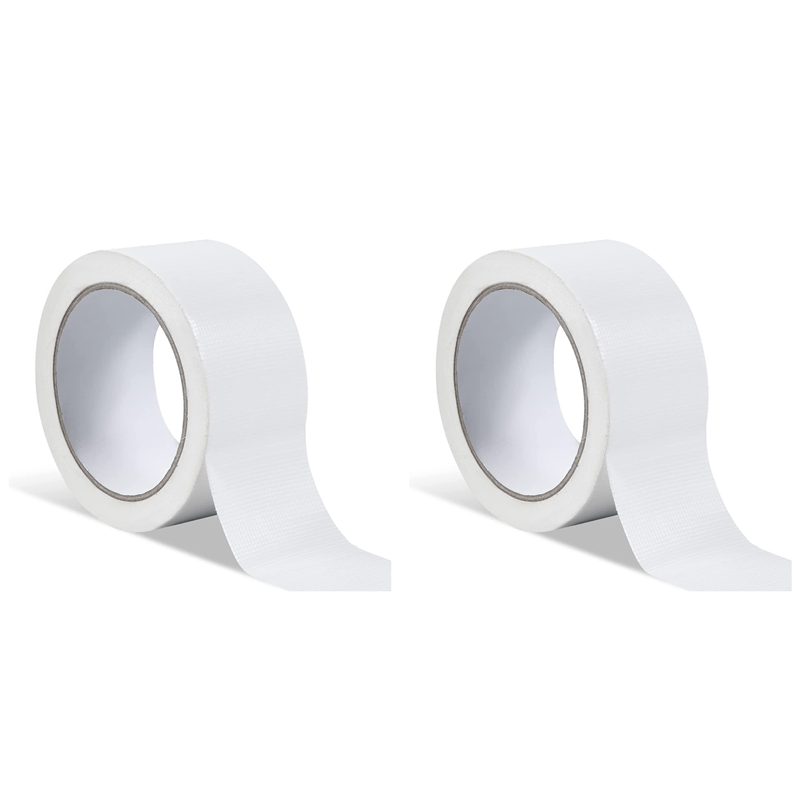 OYPFXMI 2X Window Weather Tape, Sealing Tape, Plastic Weather Tape, Sealing Tape, Waterproof, No Residue Sealant Strip (White)
