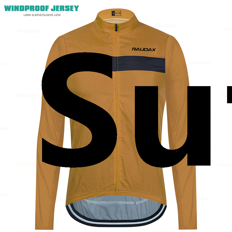 Sutuiying 2025 New Special Offer Raudax Newest Cycling Jackets Unisex Bicycle Coats Windproof Cycling Clothing UV Tection Compact Top Sports Wear Windbreaker