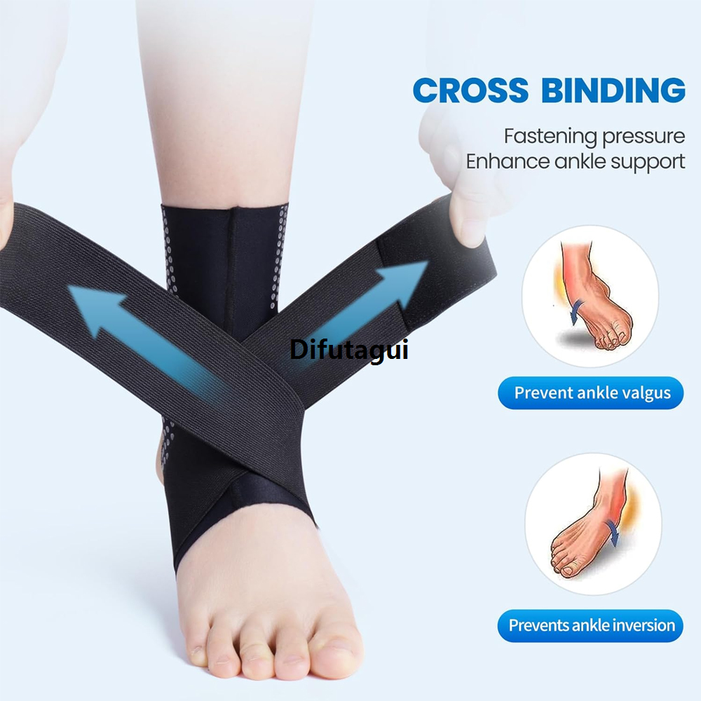 Difutagui SSD , Women's Joint, Department Brace with Ankle Compression 1PC Version [2025] Achilles Tendon Adjustable Support for Pain Relief, Ankle Brace Men's Ankle, Sprained Ankle