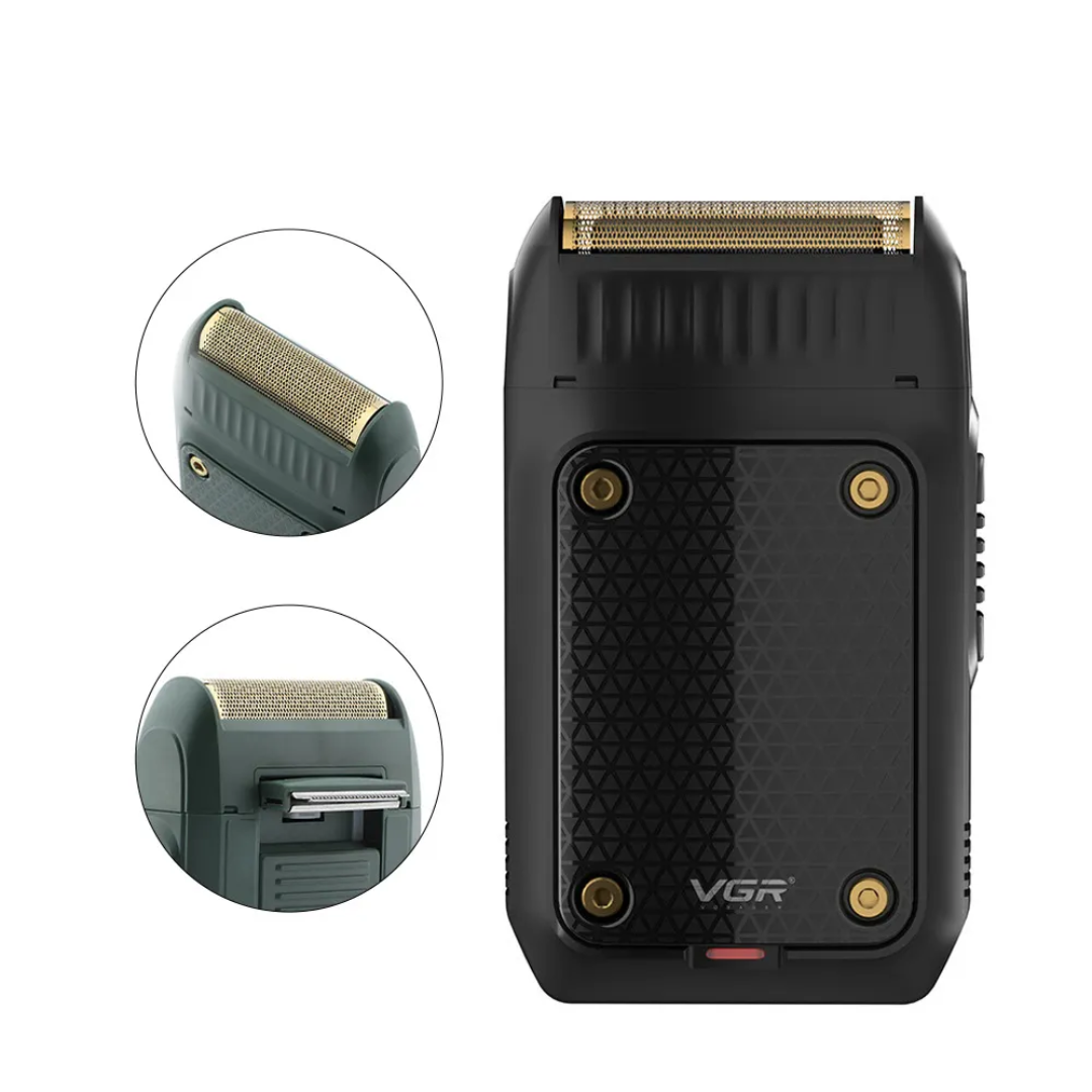 V-353 Professional Electric Foil Shaver - Rechargeable Grooming Machine Powerful Motor Smooth Shaver Razor - Shophill
