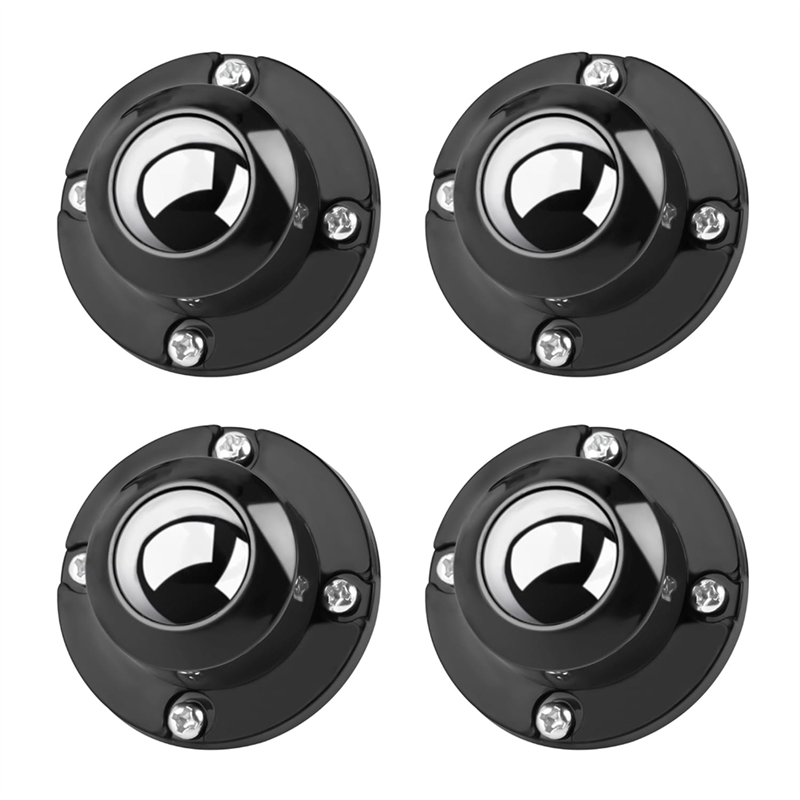NAMUNY Updated Self Adhesive Caster Wheels 4 Pack, 201 Stainless Steel Stick on Wheels