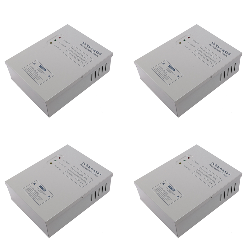 5X 208CK-D AC 110-240V DC 12V/5A Door Access Control System Switching Supply UPS Supply