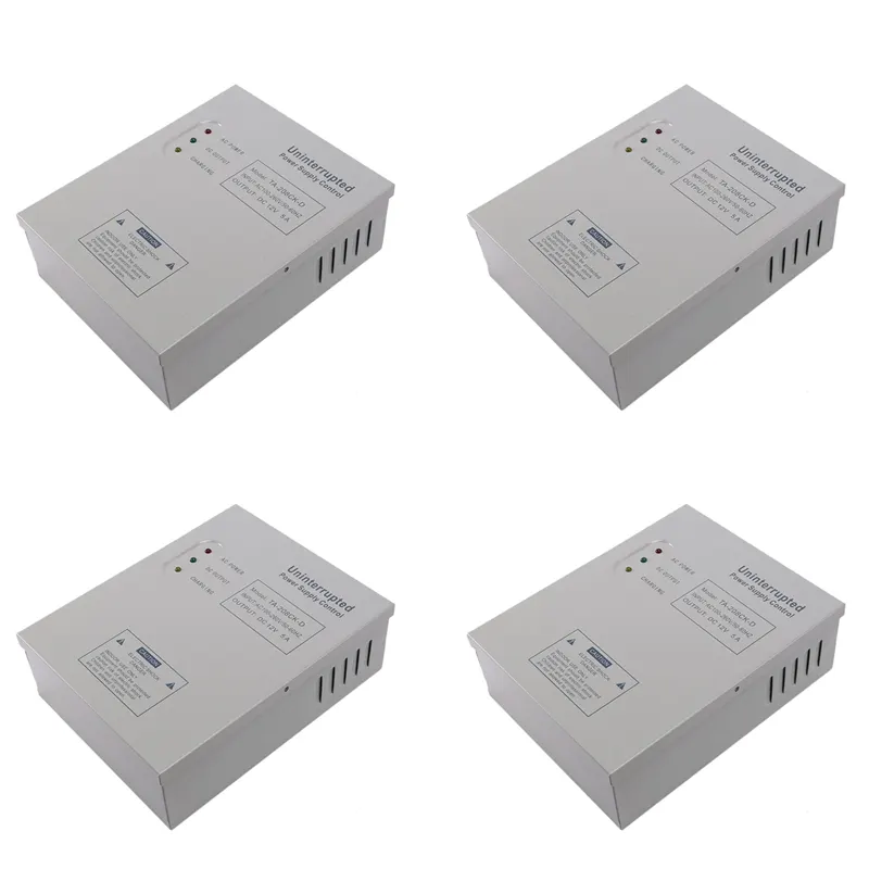 4X 208CK-D AC 110-240V DC 12V/5A Door Access Control System Switching Supply UPS Supply - image 1