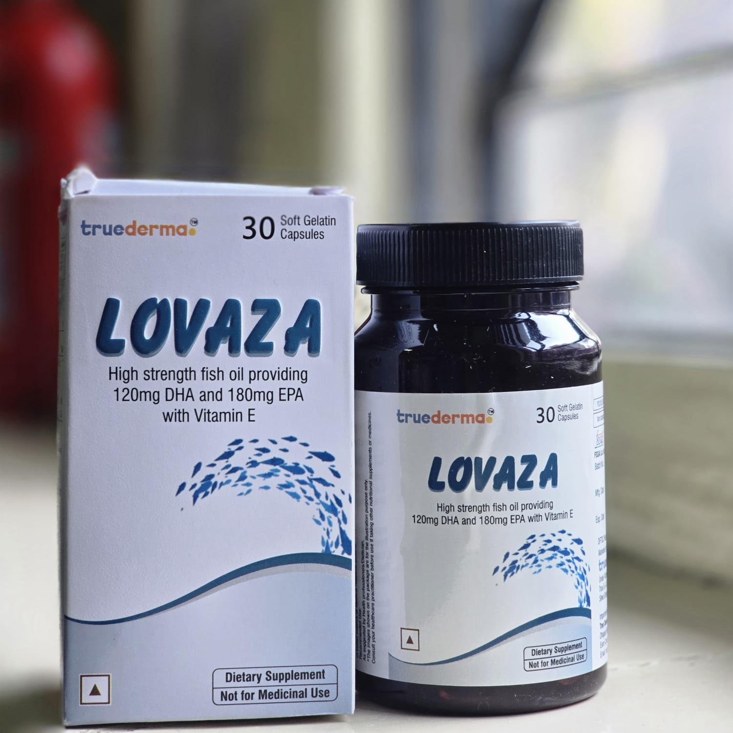 Truederma Lovaza Fish Oil