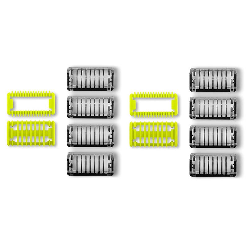 2X Trimming Attachments Face Body Set for One Blade QP2520 QP2530 QP2620 QP6510 QP6520 Hair Clippers