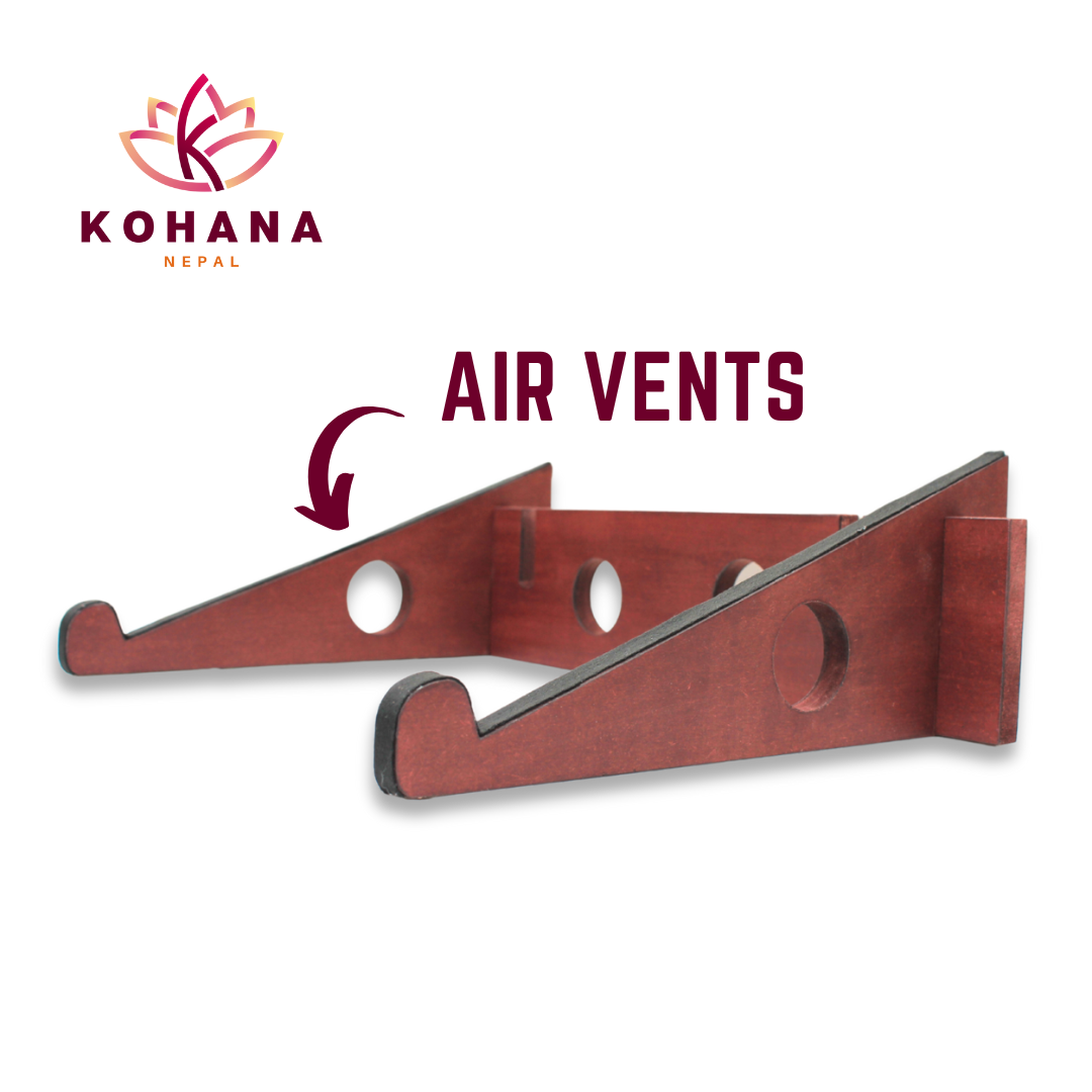 Kohana Portable and Detachable Laptop Stand - Made in Nepal