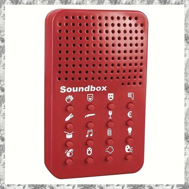 Portable Electronic Funny Sound Maker with 16 Sound Effects Classic Machine Novelty Prank Toy Gift for Kids & Adults