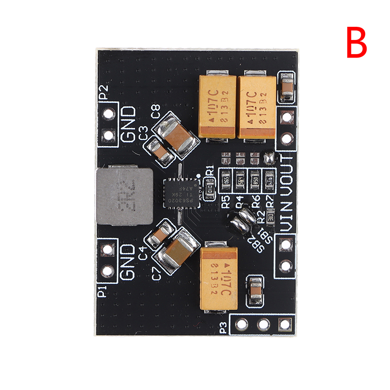 TPS63020 Automatic Buck-Boost Step Up Down Power Supply Module Lithium Battery Low Ripple Voltage Converter 3.3V
