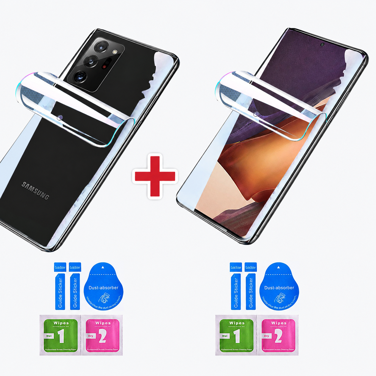 Samsung Galaxy Note20 Unbreakable/ Hydrogel Membrane Screen Protector [ Not A Tempered Glass ]