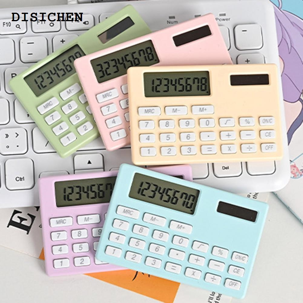 DISICHEN New Portable Calculator Quick Key Response Calculator Efficient Desktop Calculator with Display for Office Home School Quick Key