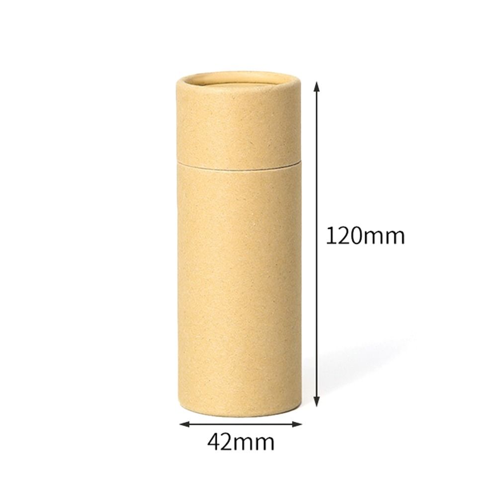 Fashion Multiple Sizes Packaging Boxes Kraft Paper Cardboard Round Tube Cylindrical Crafts Containers Jars for Friendship