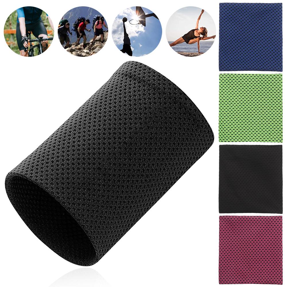 Outdoor Running Gym Wrist Brace Wrist Protection Elastic Hand Sweat Band Wrist Wraps Sport Wristbands Wrist Sleeve Ice Cooling Wristbands