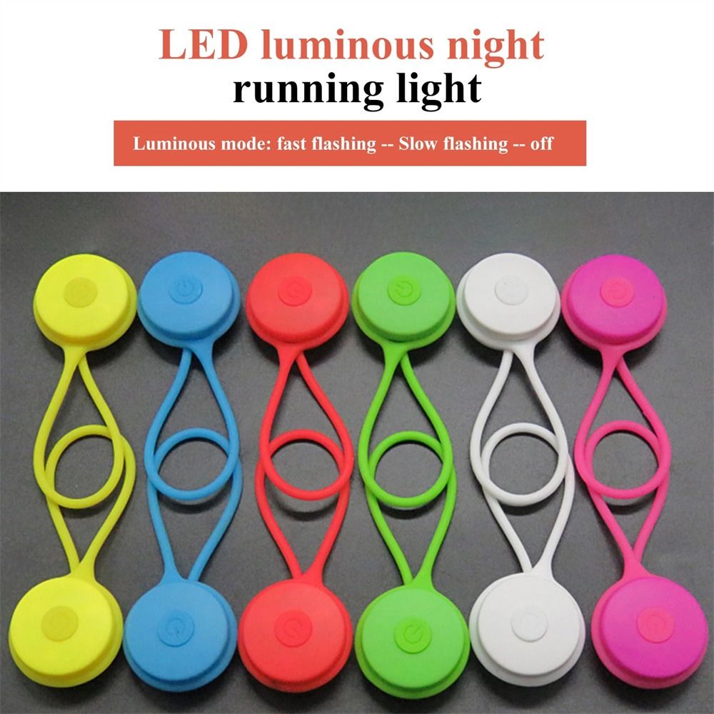 Cycling Safety Mini Night Riding LED Taillight Night Running Signal Light Bike Rear Light LED Backpack Light Bike Warning Light Bicycle Light