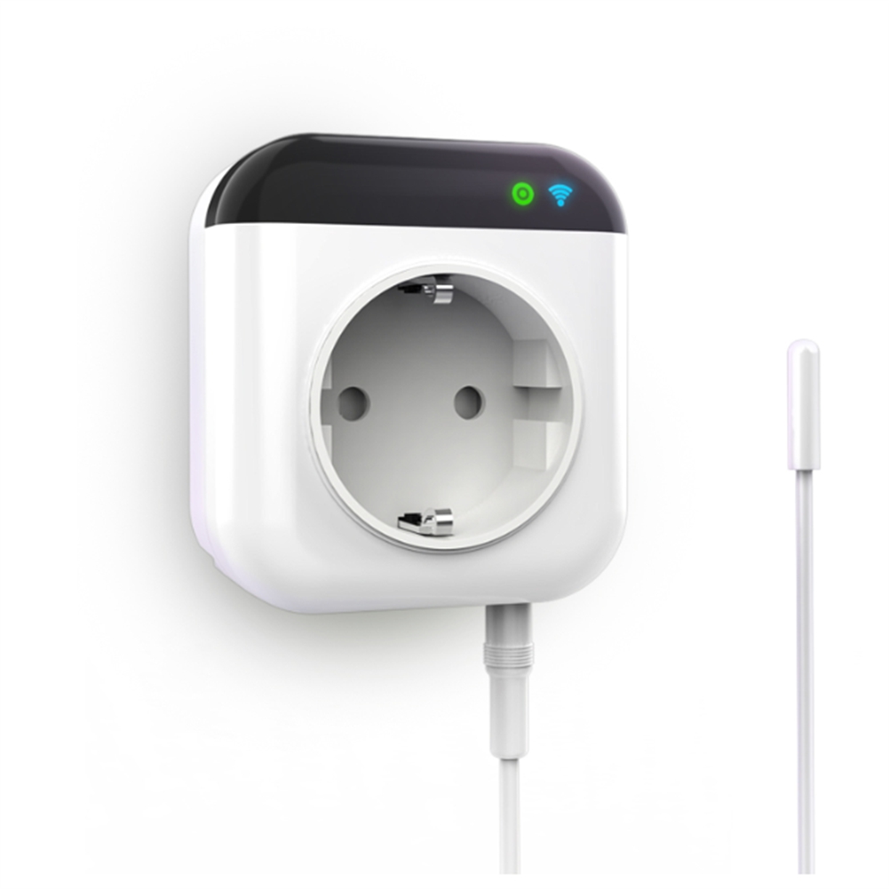 Tuya Wifi Smart Temperature Control System Socket 220V for Alexa Home EU Plug