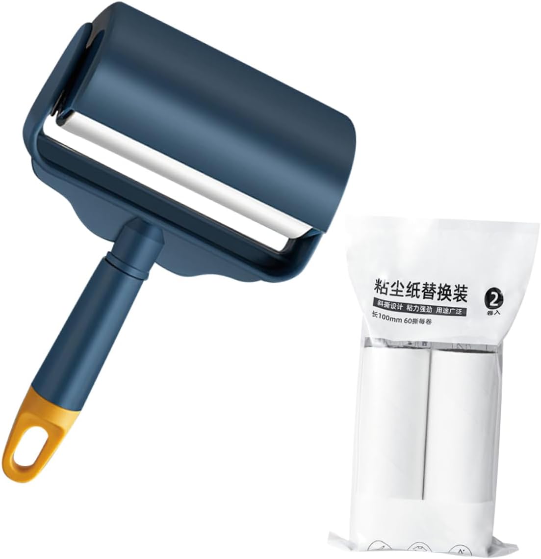 minkissy Portable Hair Removal Roller Sticky Pet Lint Picker for Home Use Easy to Carry and Clean