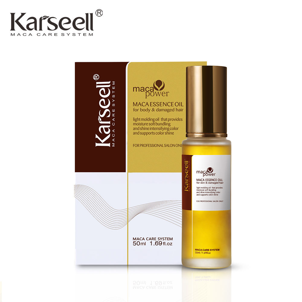 Karseell Moroccan Argan Oil Dry Damaged Hair Healing Cold Pressed Unisex 50ML