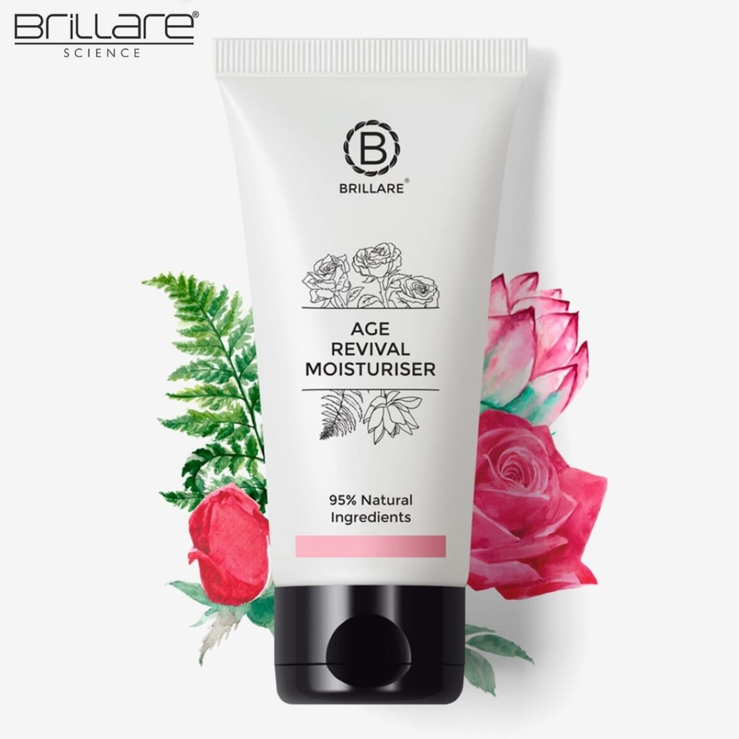Brillare Age Revival Moisturiser For Ageing Skin - 50 ml