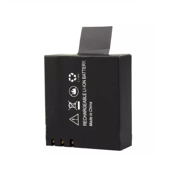 Action Camera Battery 900mh For Chinese 4k Gopro, Universal Battery