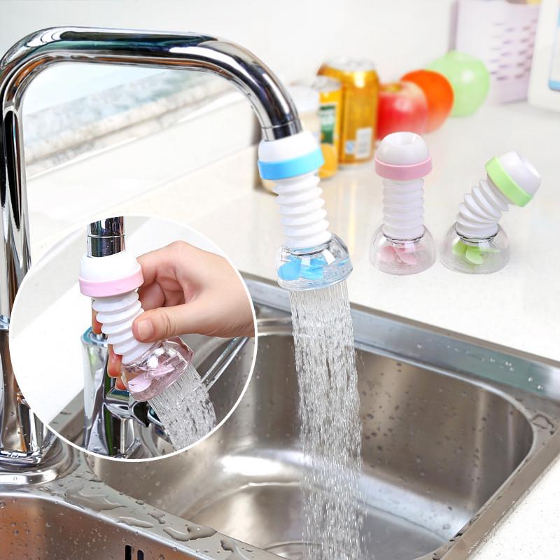 Water Filter Nozzle Splash-proof Reusable Kitchen Faucet Water Saving Tap Head