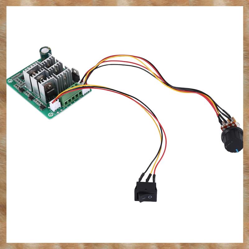 BLDC Three Phase Brushless Sensorless Motor Controller BL01 15A Violent Fan Modulation DC5V6V9V12V36V Forward and Reverse