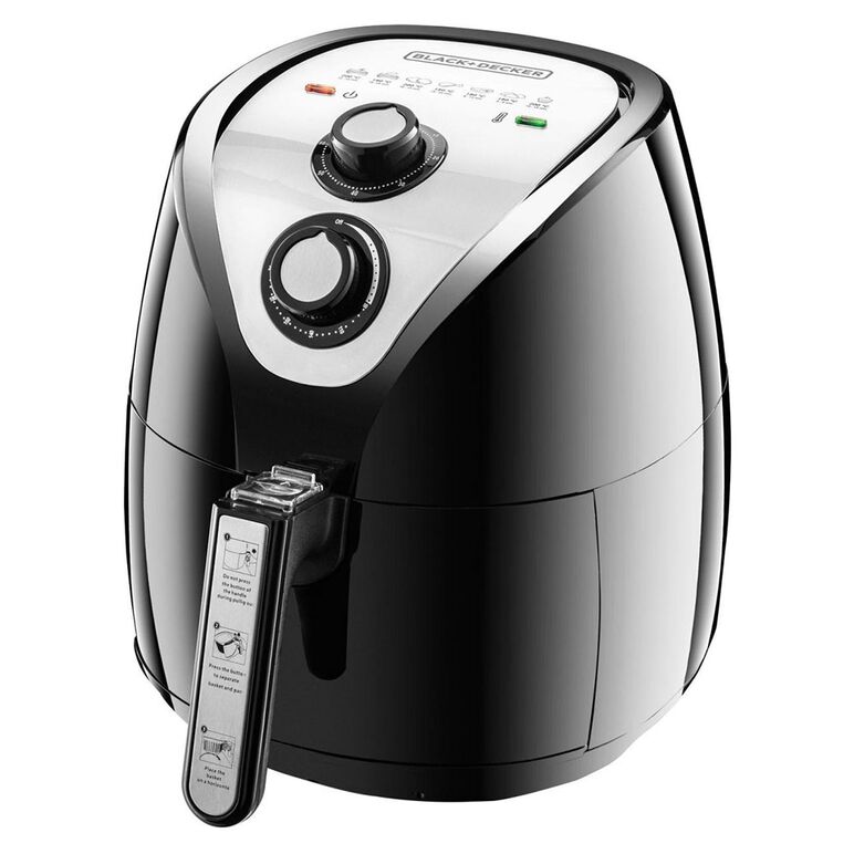 Black+Decker AF200-B5 2.5 Litre Manual Air Fryer By Mitrata