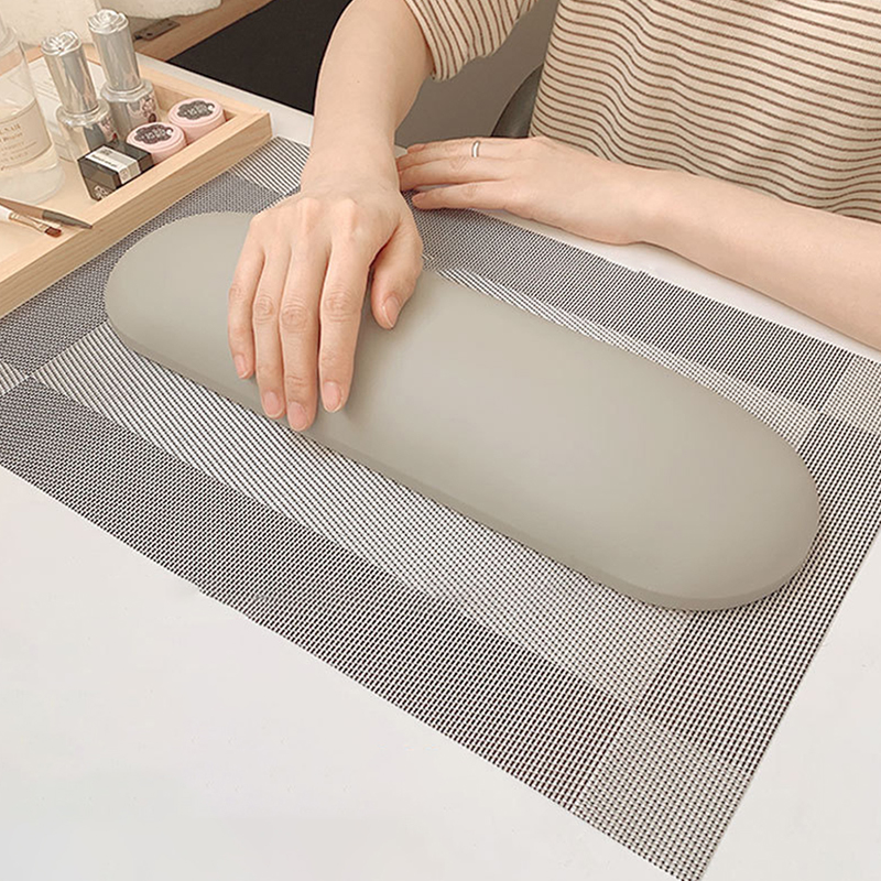 1Pc Nail Art Mat Beauty Makeup Hand Pvc Pad Gorgeous Manicure Professional Salon Tools Nail Practice Customer Pad for Women 5a63