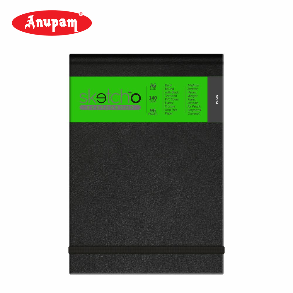 Anupam SketchO Drawing Book A6 - 140 Gsm - 96 Pgs - Hard Bound By KitabKalam