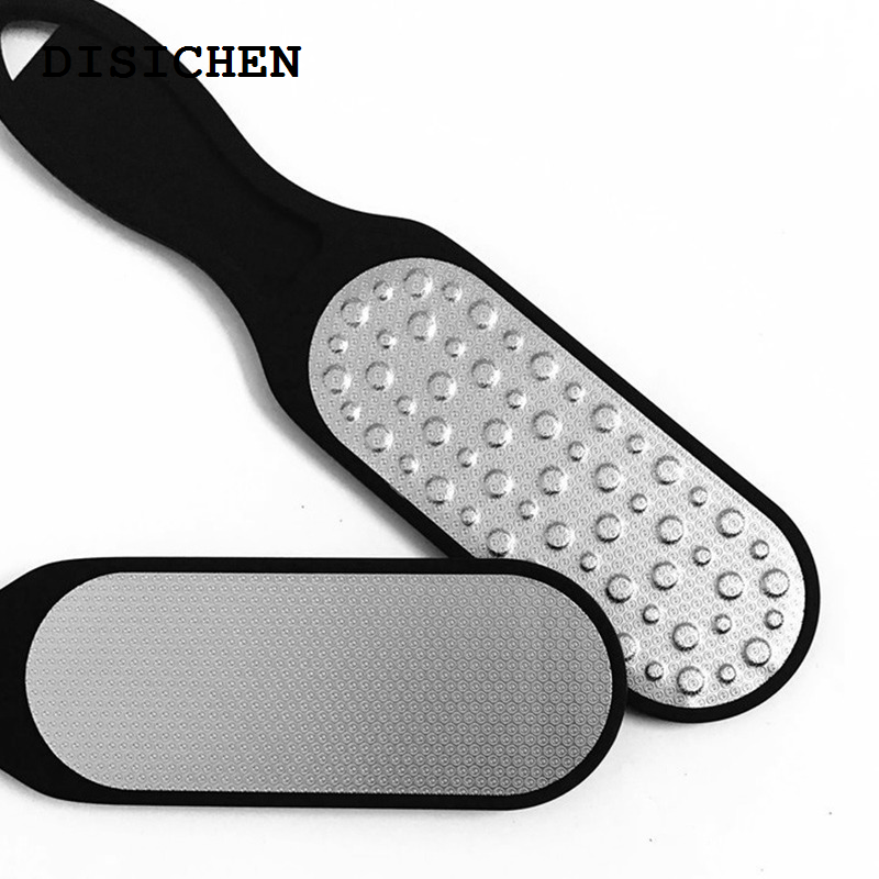 DISICHEN Fifty percent discount 1pc Stainless Steel Foot File Heel Grater For The Feet Pedicure Rasp Remover Luxury Scrub Manicure Nail Tools