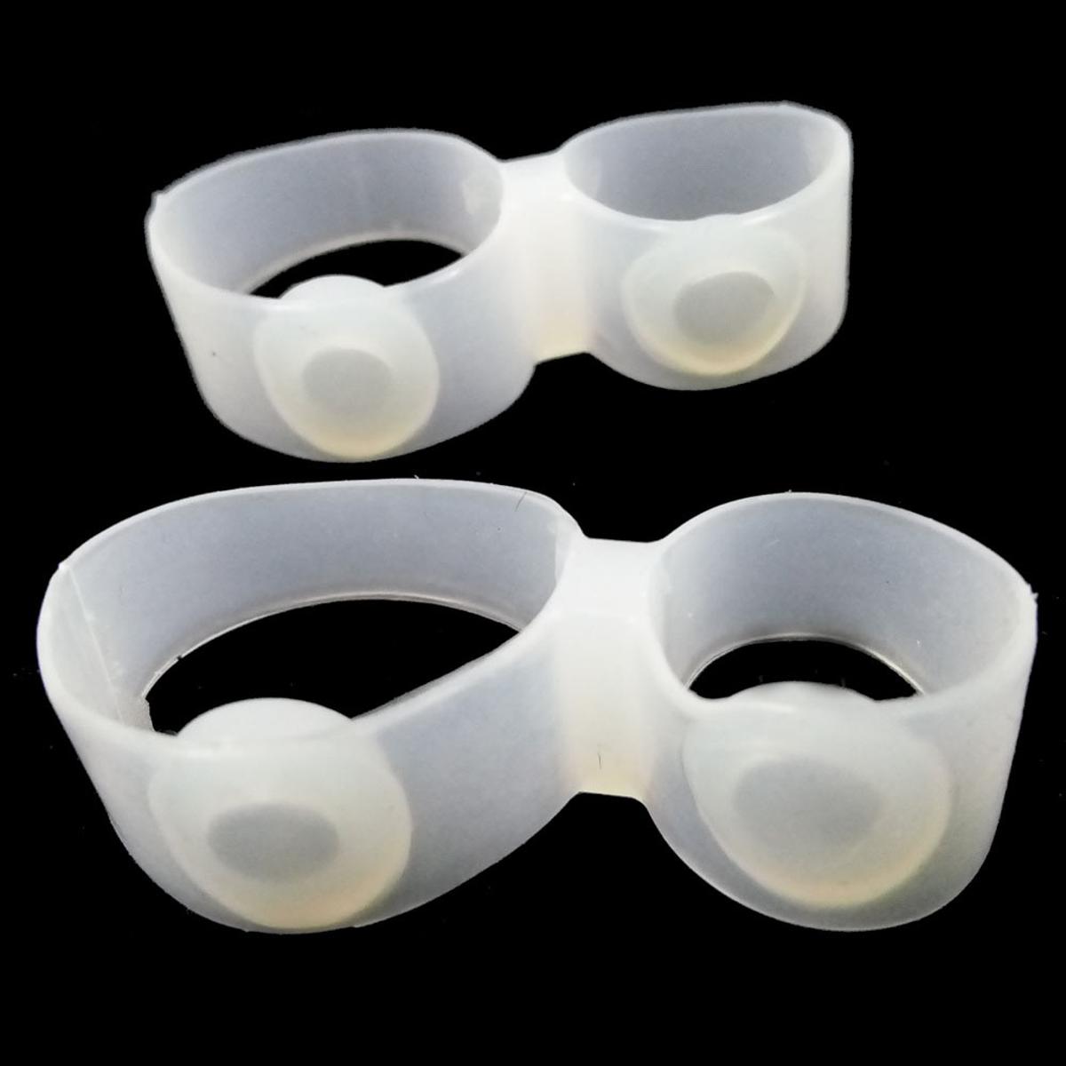 HOT 5 Pairs Slimming Silicone Foot Massage Magnetic Toe Ring Fat Weight Loss Health Foot care