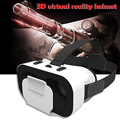 VR Shinecon 5.0 3D SC-G05A Glasses VR Movies Games Headset Virtual Reality For 4.7 - 5.5 inch Phones