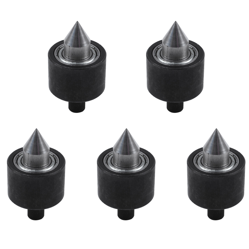 fasdaga 5X Live Center Head for Lathe Machine Revolving Centre DIY Accessories for Mini Lathe Woodworking