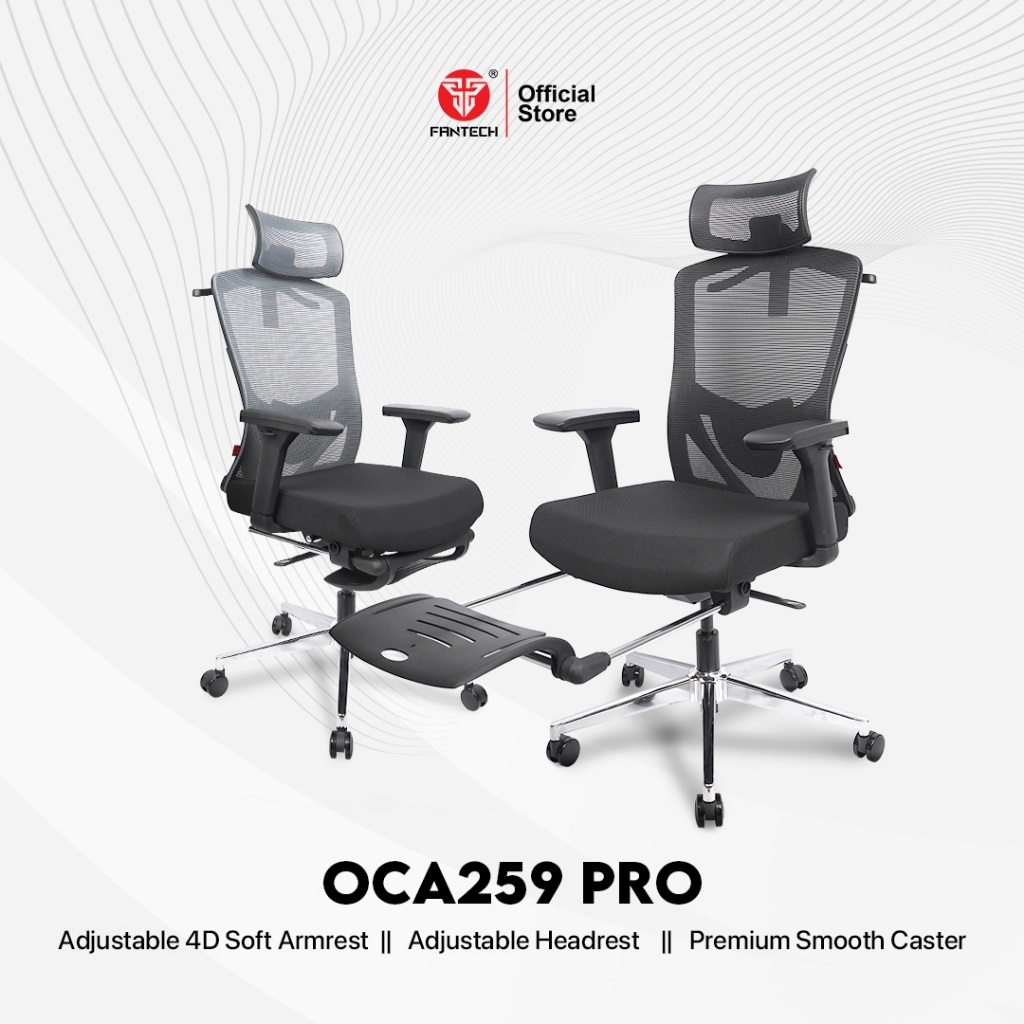 Fantech OCA259 Pro Premium Mesh Office Chair